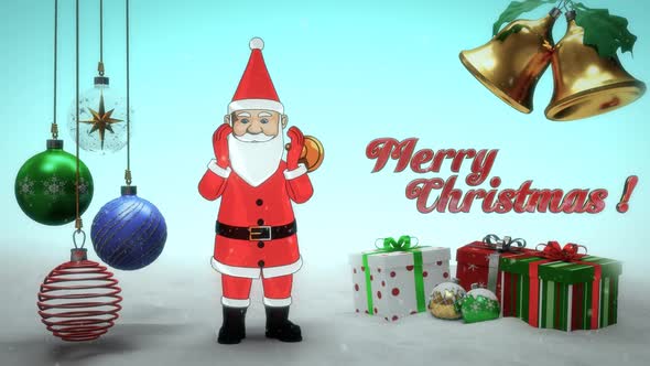 Christmas Greetings From Santa alt