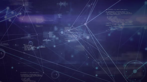 Network of connections and data processing