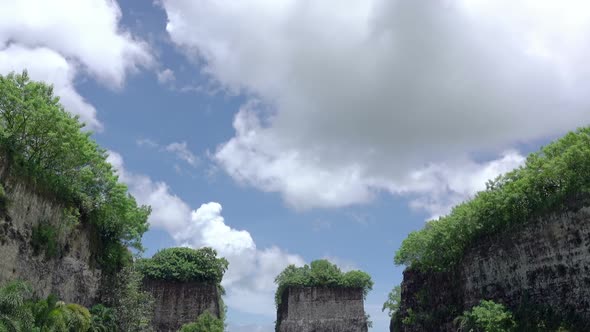 Clouds over Strange Rocks