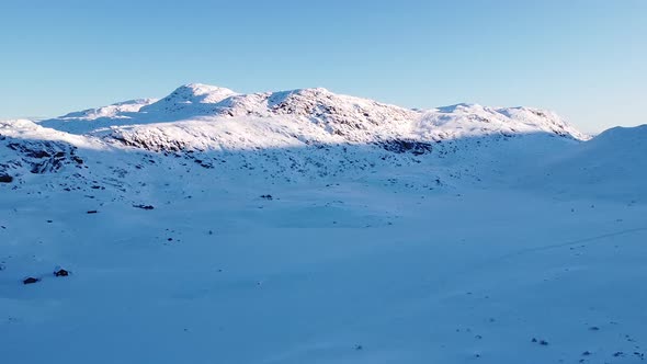 Mountains in winter