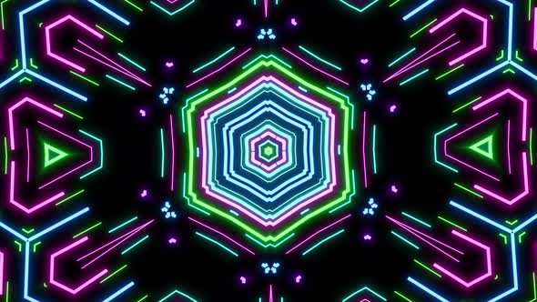 Abstract LED Laser Pattern Cyber alt