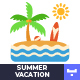 Summer vacation graphic animation template | After Effects - VideoHive Item for Sale