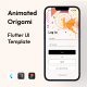 Animated Abstract Origami Login & Register Screens - Flutter Authentication UI Kit - CodeCanyon Item for Sale