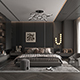 Modern Bedroom Scene 50 - 3DOcean Item for Sale