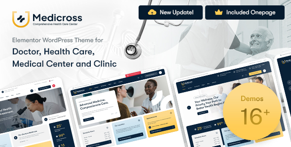 Medicross - Medical WordPress Theme
