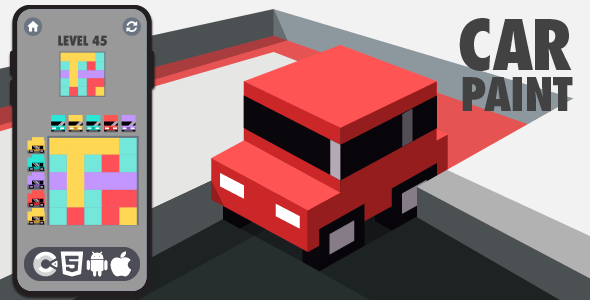 Carpaint - HTML5 Game, Construct 3