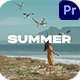 Summer Multiscreen Opener | MOGRT - VideoHive Item for Sale