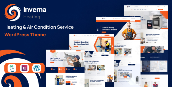 Inverna – Heating & Air Condition Service WordPress Theme Inverna – Heating & Air Condition Service WordPress Theme
