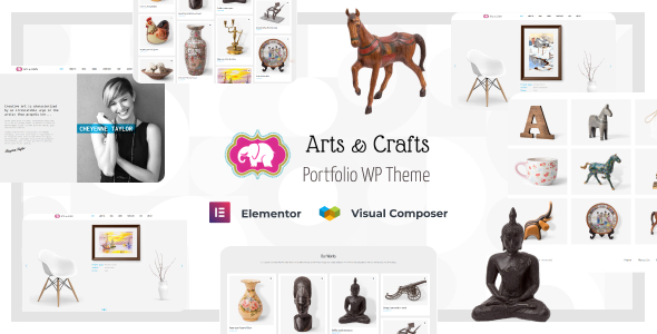 Crafts & Arts - Handmade WordPress Theme