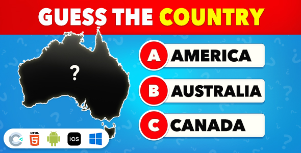Guess The Country [ Construct 3 , HTML5 ]