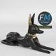 Sitting Anubis Statue - 3DOcean Item for Sale