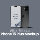 Phone 15 Plus Mockup - VideoHive Item for Sale