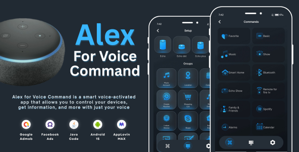 Alex For Voice Command with AdMob Ads Android
