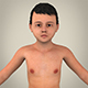 Realistic Child Boy - 3DOcean Item for Sale