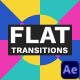 Flat Transitions - VideoHive Item for Sale