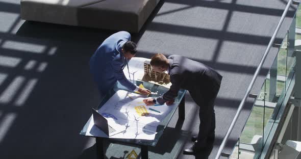 Business people meeting in a modern office