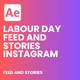 Labour Day Feed and Stories Instagram - VideoHive Item for Sale