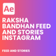 Raksha Bandhan Feed and Stories Instagram - VideoHive Item for Sale