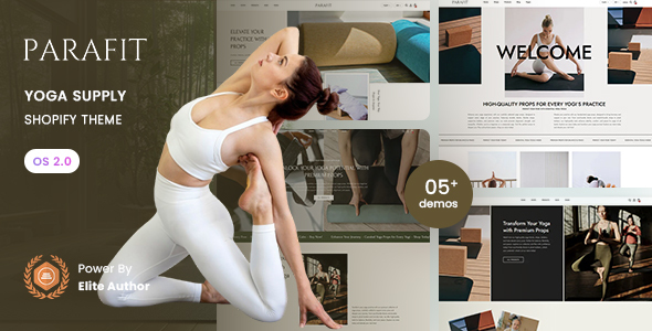 Parafit - Yoga Supply Shopify 2.0 Theme