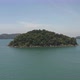Drone Aerial video Flying to the islet - VideoHive Item for Sale