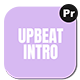 Upbeat Kinetic Intro - VideoHive Item for Sale