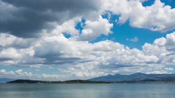 Beautiful Seascape Panorama Time Lapse