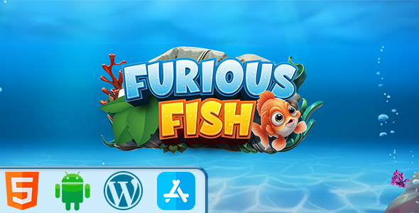 Furious Fish - HTML5 Construct3 Game