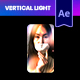 Vertical Light Transitions - VideoHive Item for Sale