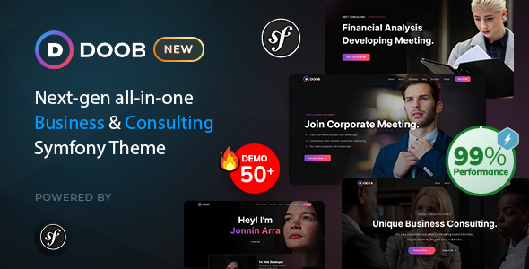 Doob - Symfony - Business & Consulting Bootstrap 5 Template