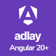 Adlay - Angular 20+ Material Admin Template - ThemeForest Item for Sale