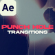 Punch Hole Transitions - VideoHive Item for Sale