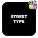 Street Type - VideoHive Item for Sale