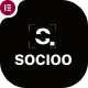 Socioo - Social Media Agency Elementor Template Kit - ThemeForest Item for Sale