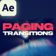 Paging Transitions - VideoHive Item for Sale
