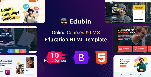Edubin - Education HTML Template