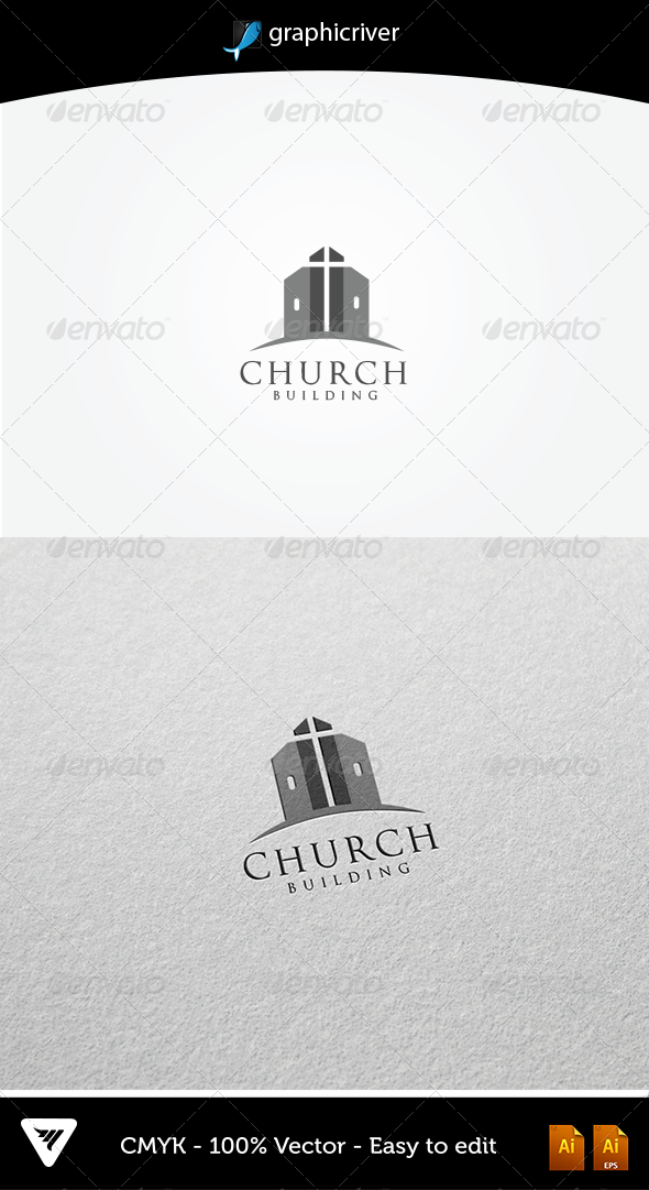 Church Building Logo