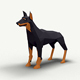 Dog Low Poly 01 - 3DOcean Item for Sale