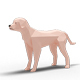 Dog Low Poly 03 - 3DOcean Item for Sale