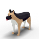 Dog Low Poly 06 - 3DOcean Item for Sale