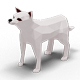 Dog Low Poly 08 - 3DOcean Item for Sale