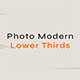 Modern Photo Lower Thirds - VideoHive Item for Sale