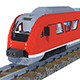 Voxel Regional Train - 3DOcean Item for Sale