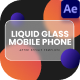 Glassmorph mobile phone - VideoHive Item for Sale