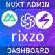 Rixzo - Nuxt Bootstrap Admin Dashboard Template - ThemeForest Item for Sale