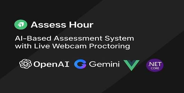 Assess Hour - AI-Powered Visual Assessment System with Webcam Monitoring (SaaS)