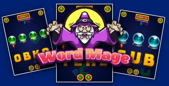 Word Mage - Cross Platform Word Puzzle Game
