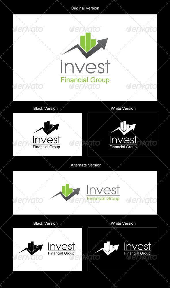 Invest Logo Design
