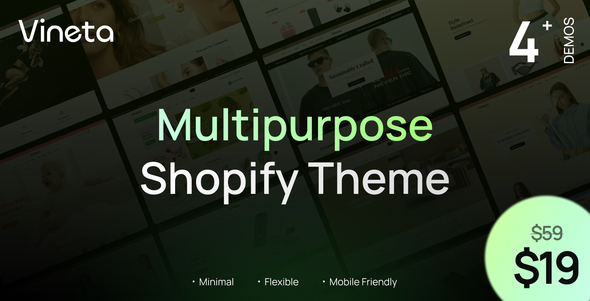 Vineta - Clean, Responsive Shopify Theme