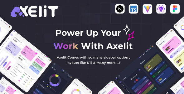Axelit Next Js + Typescript Admin Dashboard Template
