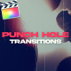 Punch Hole Transitions - VideoHive Item for Sale